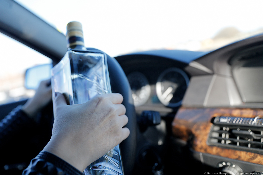 Остановленный в Полесском районе пьяный водитель выдавал себя за пассажира