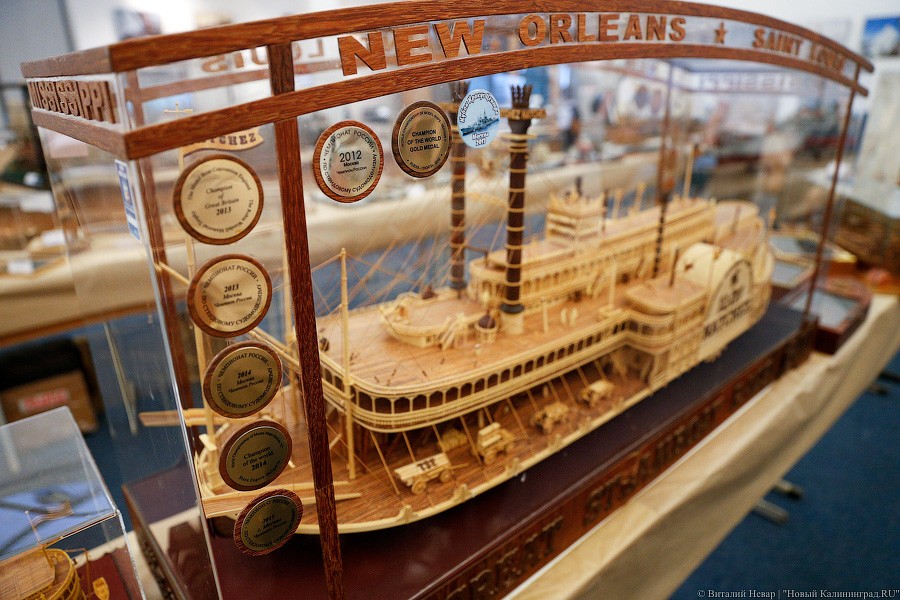 «Колумбик» в бутылке: в Калининград приехали сильнейшие судомоделисты мира