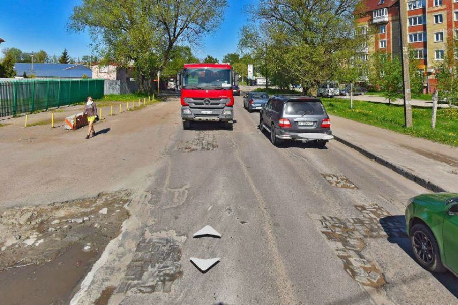 Отыгран конкурс на ремонт «самого плохого въезда в Калининград»