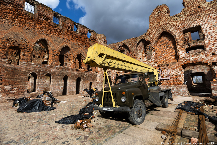 Ермак: замок Рагнит в Немане не успеют открыть в этом году