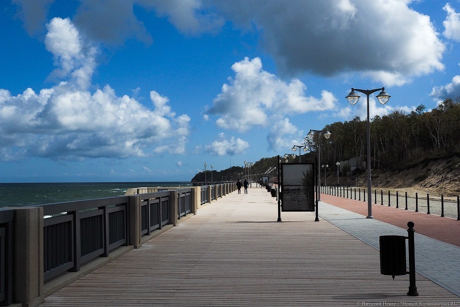 В Светлогорске в субботу на весь день перекрывают старый променад и половину нового