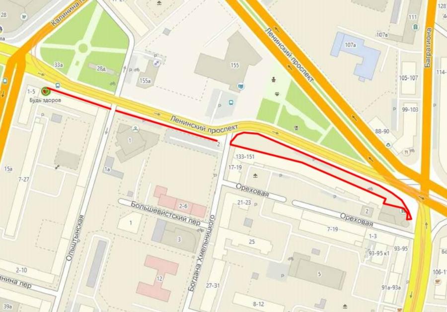 В Калининграде решили отремонтировать часть тротуара на Ленинском за 7 млн руб. 