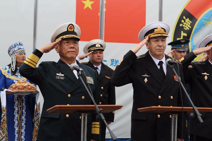 В Балтийск прибыли корабли ВМС Китая