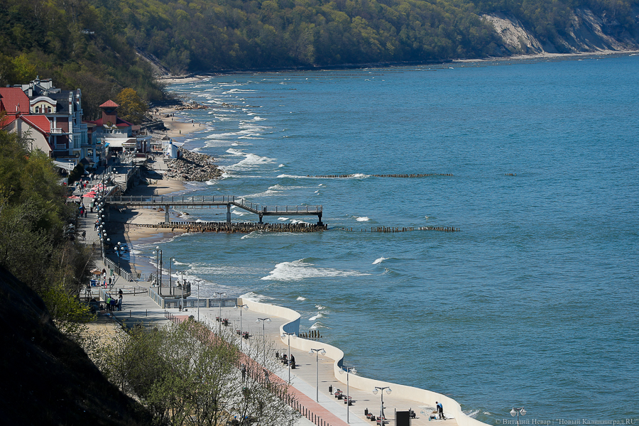 Власти получили проект реконструкции набережной в Светлогорске
