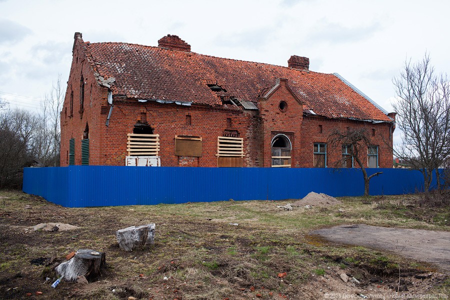 В Калининградской области начались работы по восстановлению «Домика Канта»