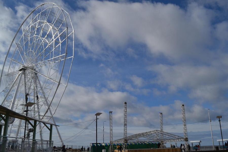Открытие колеса обозрения в Зеленоградске откладывается