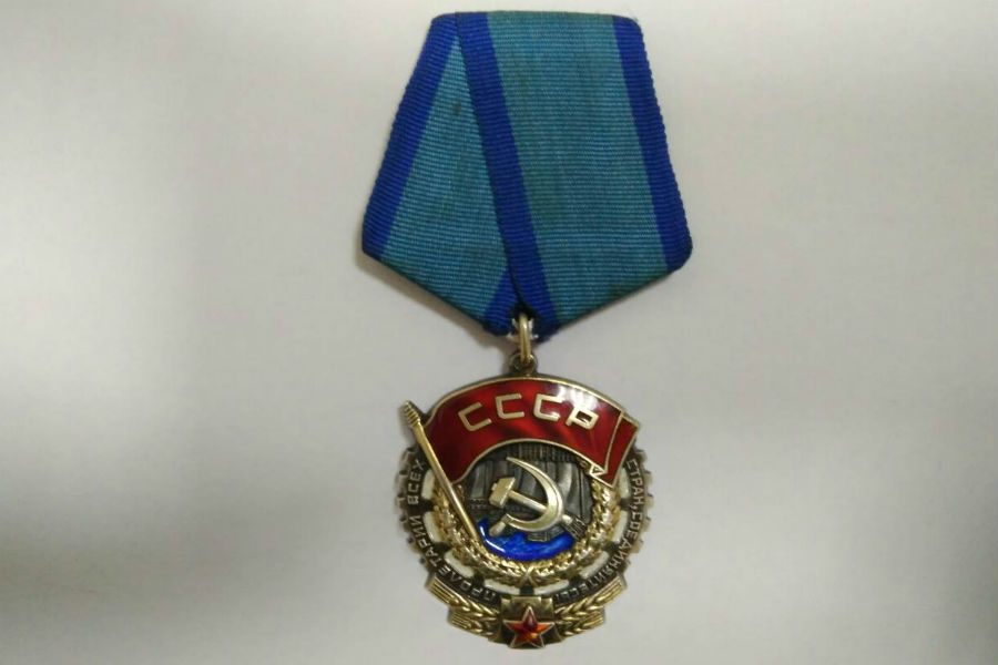 Жительница Немана нашла на улице и принесла в полицию разыскиваемый орден