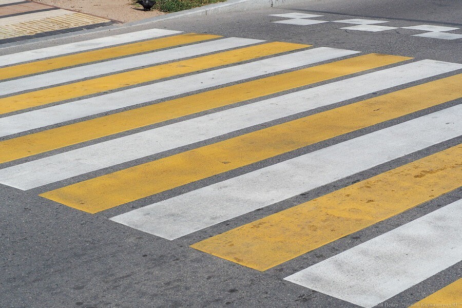 На улицах Калининграда начали обновлять дорожную разметку