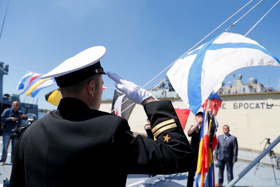Новый морской буксир Балтфлота получил имя ветерана-моряка Анатолия Птицына