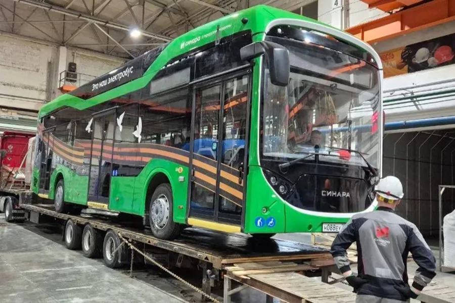 В мэрии сообщили, что экстремальные морозы позволяют полноценно испытать электробус