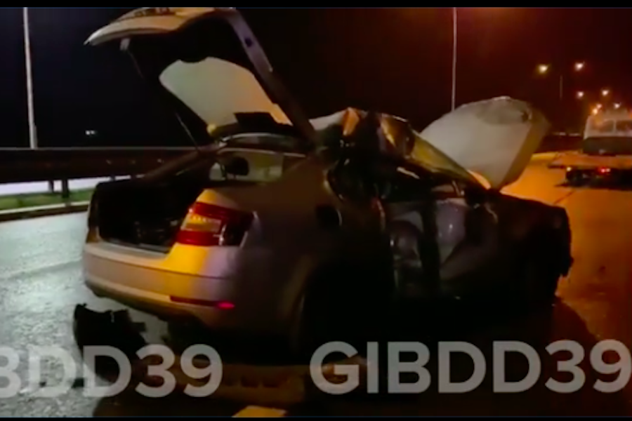 За несколько минут под Родниками произошло 2 ДТП, погиб человек (видео)