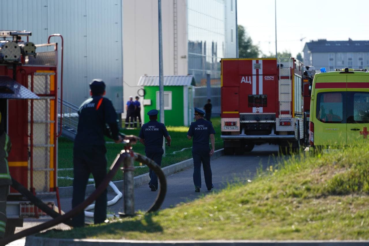 Пожар на «Мираторге» случился на том же месте, что и 10 дней назад (фото)