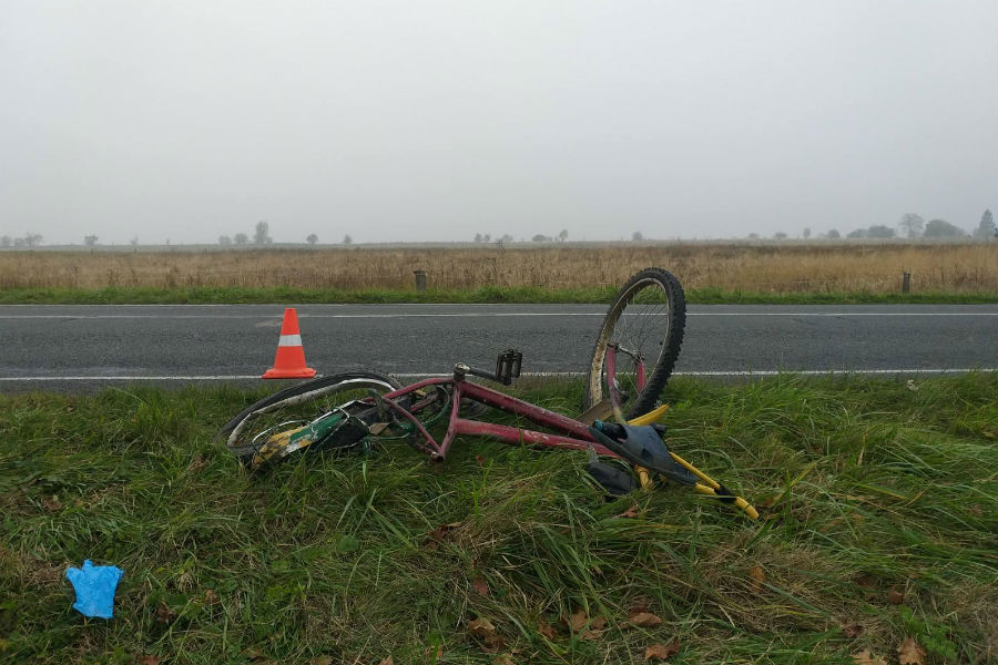 Под Правдинском сбили велосипедиста, водитель скрылся