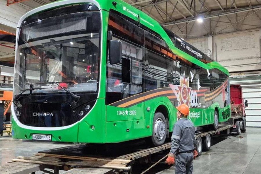 В Калининград отправили на тестирование электробус (фото)