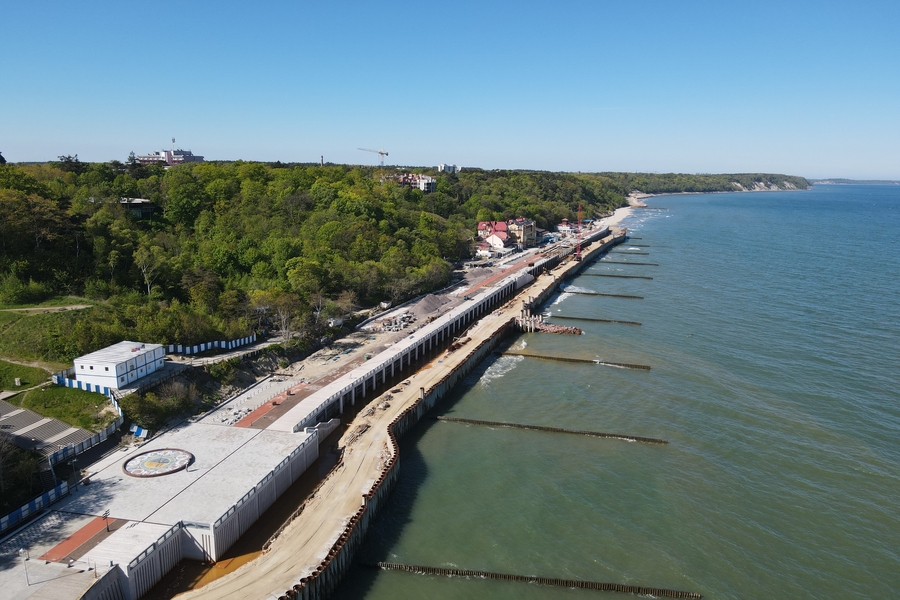 «Балтберегозащита» назвала сроки окончания реконструкции набережной в Светлогорске