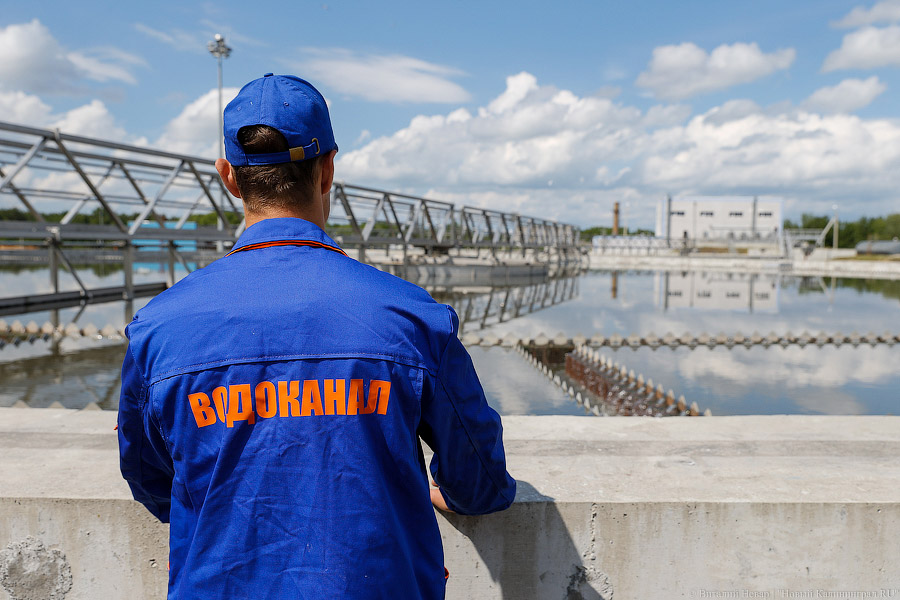 Губернатор: если не расширить очистные в Калининграде, они перестанут справляться