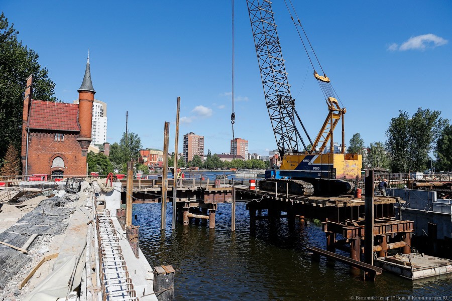 Ярошук: если не случится урагана или снегопада, движение по Высокому мосту откроем 15 ноября 