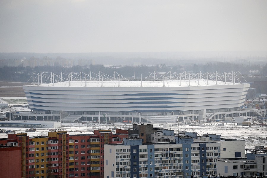 Стадион «Калининград» освободили от уплаты земельного налога до 2023 года