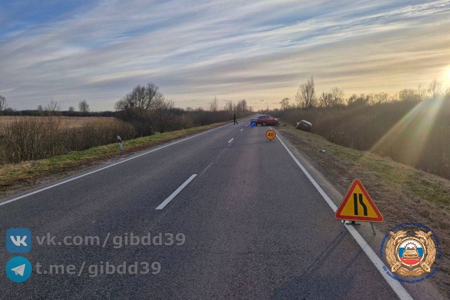 В ДТП в Черняховском районе пострадали 4-летний ребенок и младенец