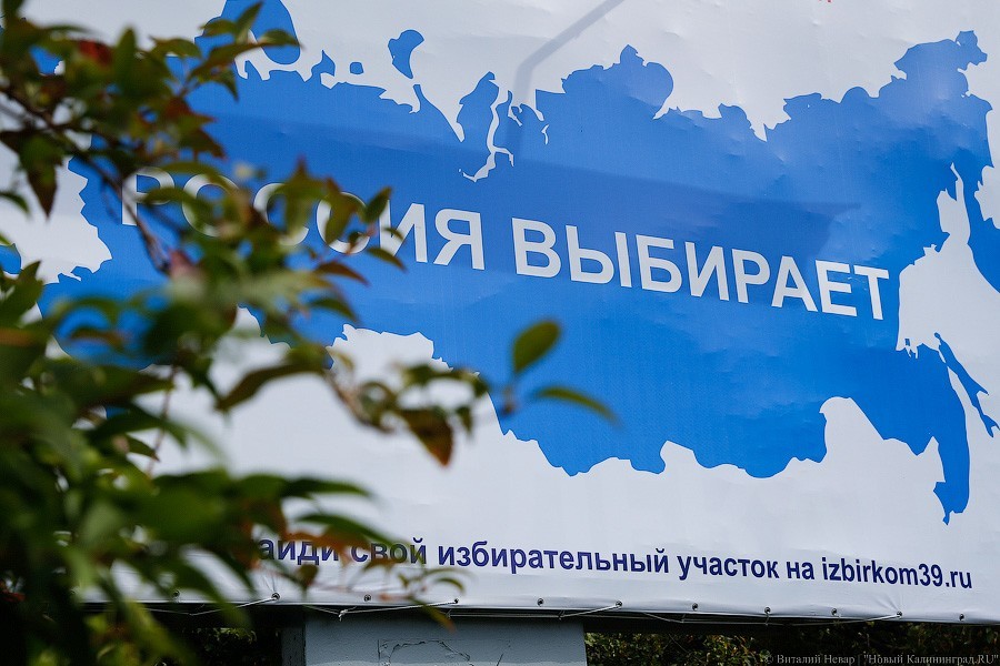 В Калининградской области стартовала губернаторская избирательная кампания
