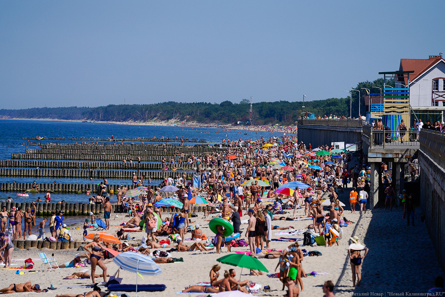 Зеленоградск продлевает курортный сезон