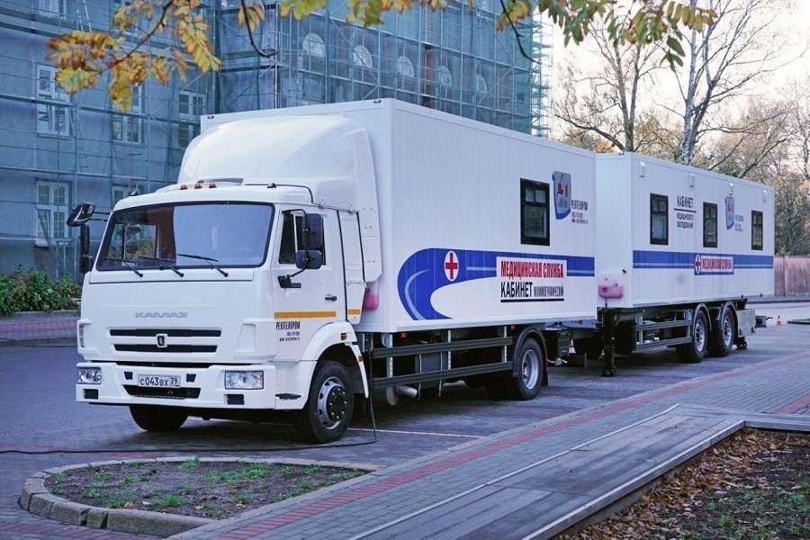 Определен график работы передвижной поликлиники на июнь