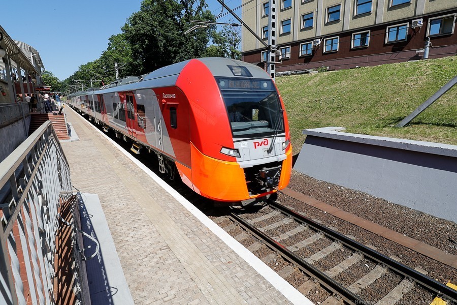 В Калининграде начало действовать новое расписание движения пригородных поездов
