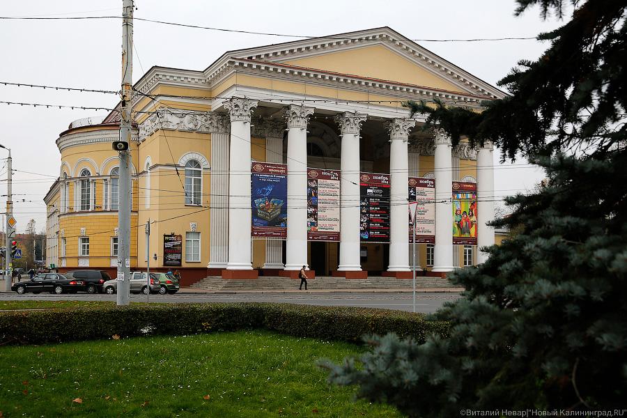 В калининградском драмтеатре решили проверять у зрителей личные вещи на входе