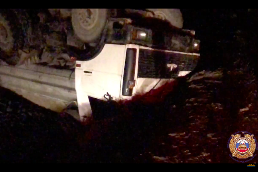 ГИБДД: смертельное ДТП под Черняховском произошло при буксировке грузовика (видео)