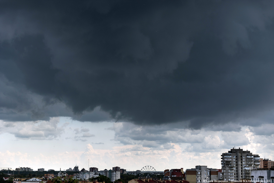 «Душновато», ливни и грозы: прогноз погоды в Калининграде на выходные