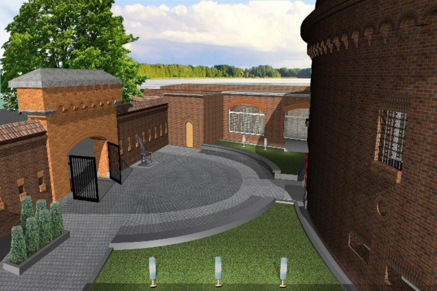 Музей янтаря намерен отремонтировать внутренний дворик (эскиз)