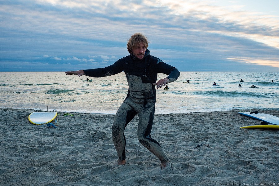 Чемпион России по сёрфингу проведёт в Зеленоградске урок по поведению на воде