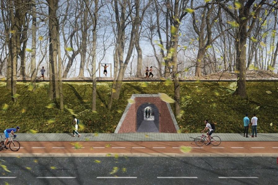 Создание прогулочной зоны на Литовском валу планируют начать в будущем году