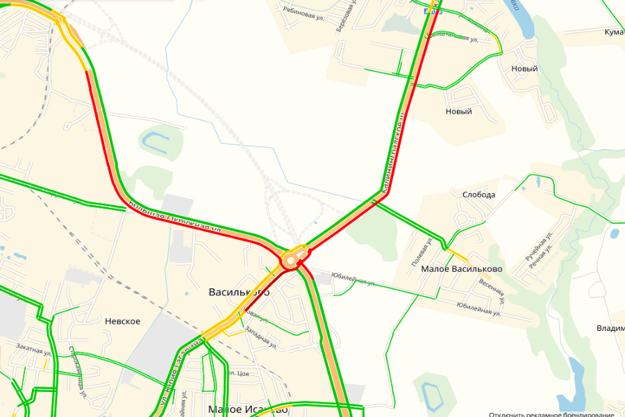 Очевидцы: на въезде в Гурьевск собралась пробка из-за тройного ДТП