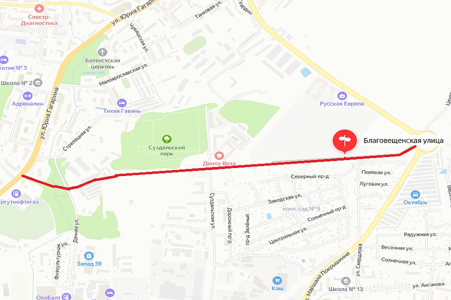 Горвласти ищут проектировщиков для улицы, которая свяжет Восточную эстакаду и ул. Гагарина