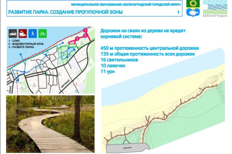 В Зеленоградске хотят обустроить прогулочную зону у границ Нацпарка «Куршская коса» (схема)
