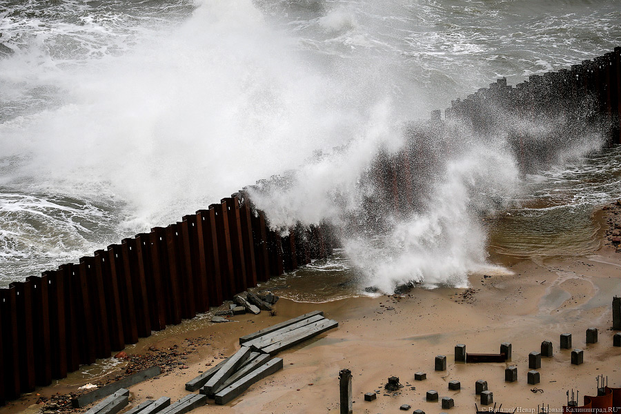 В Калининградской области объявили штормовое предупреждение