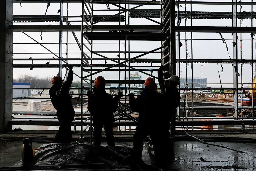 Объём строительства в Калининградской области в апреле вырос в 2,7 раза