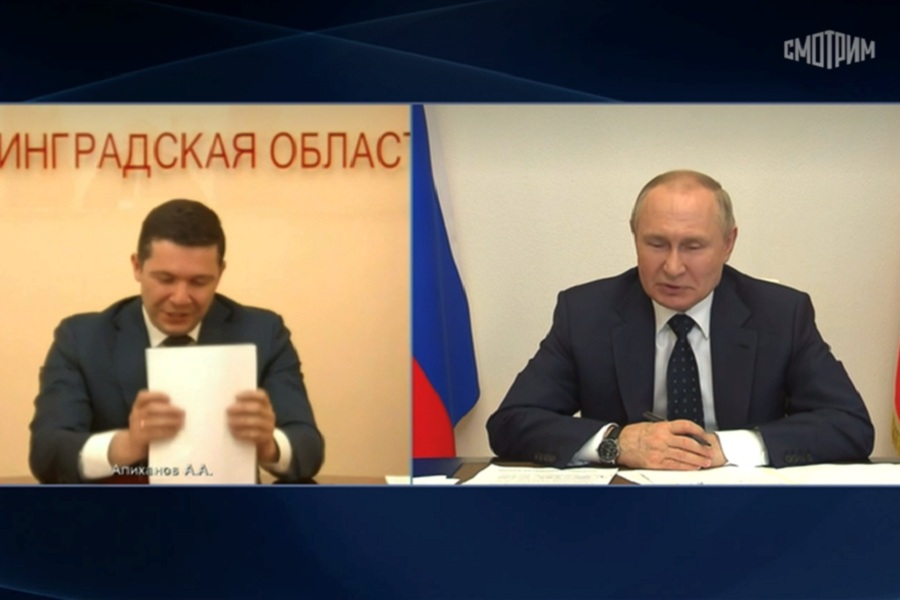 Путин — Алиханову о спаде в строительстве: «На специальную военную операцию не надо ссылаться»