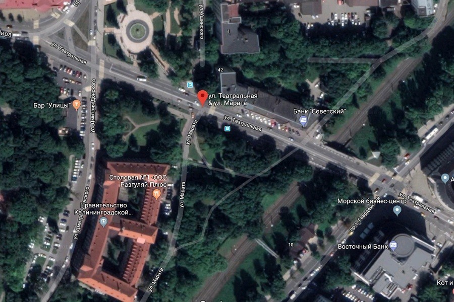 Горвластям возвращают участок земли на Театральной, оказавшийся ненужным к ЧМ