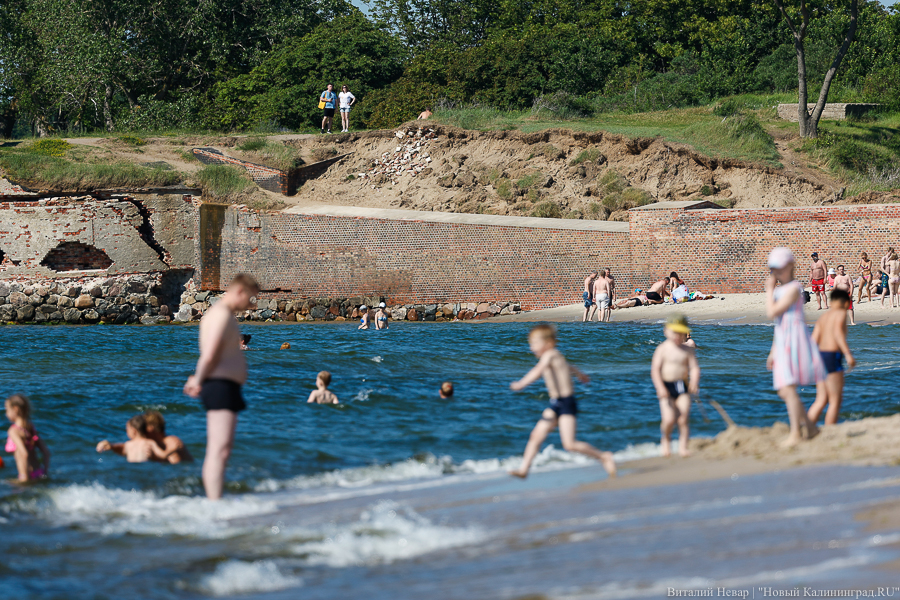 В Балтийске собираются открыть к купальному сезону три пляжа