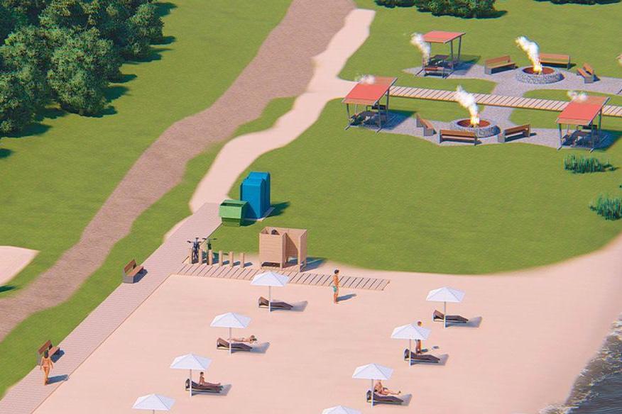 В Советске власти обещают обустроить пляж с зоной для барбекю на берегу Немана (фото)