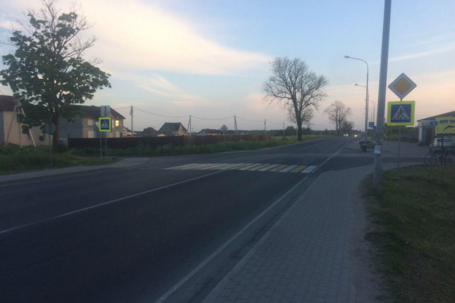 Под Калининградом мотоциклист сбил 4-летнего ребенка на переходе