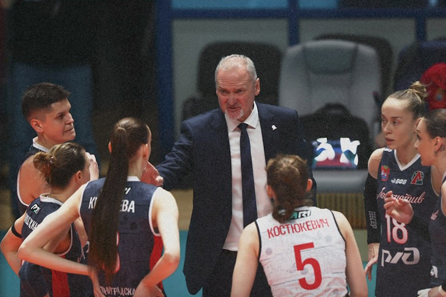 Волейбольный «Локомотив» проиграл первый матч финала чемпионата России (фото)