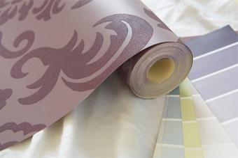 Ромбики или цветочки: выбираем обои