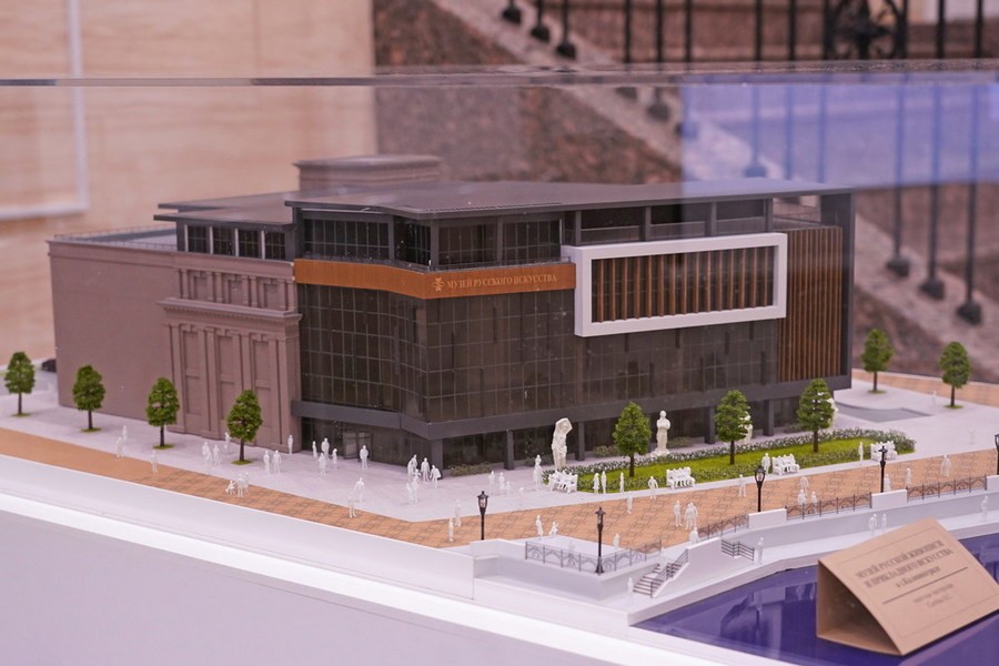 Завершение строительства музея русской живописи на Острове перенесли на конец 2024 года