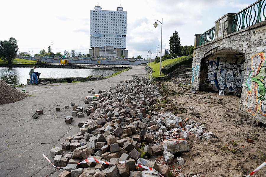 ﻿Скамейки-качели и «зеленые ступени»: что хотят сделать с Нижним озером