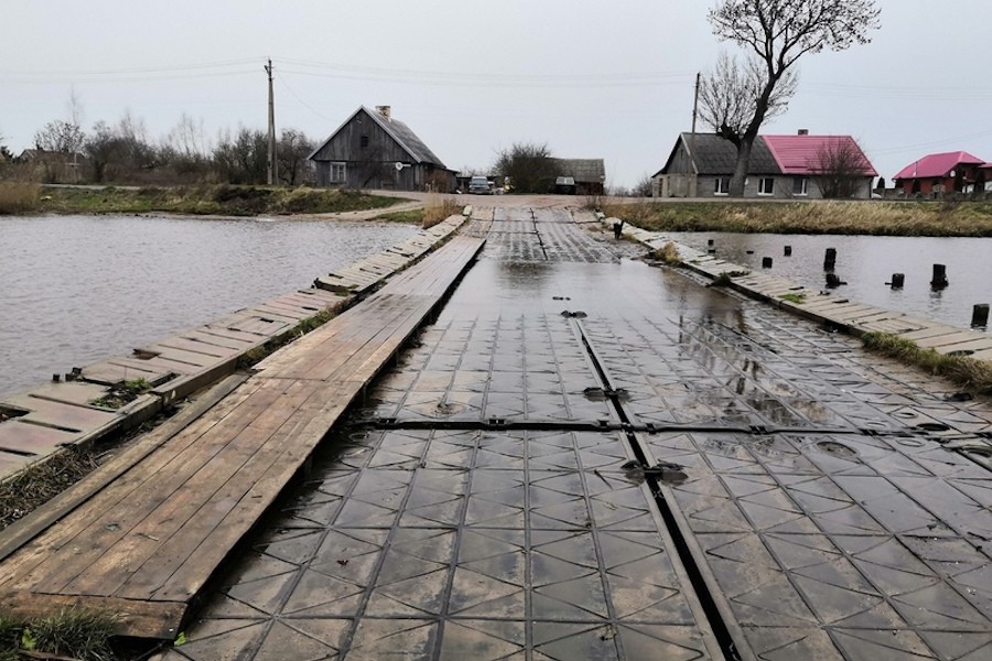 Славские власти грозят расторжением контракта подрядчику моста в Мысовку