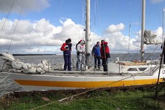 Первое иностранное судно прошло внутренним российско-литовским водным маршрутом