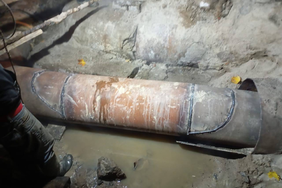 Горвласти заявили о ликвидации коммунальной аварии на улице Галицкого